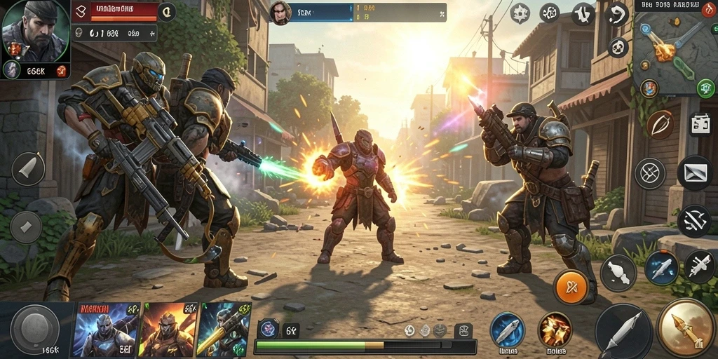 Tampilan seru gameplay SLG 66K dengan strategi dinamis.
