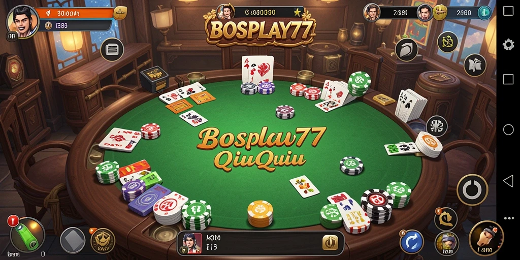 Screenshot gameplay QiuQiu yang menarik dari BOSPLAY77.