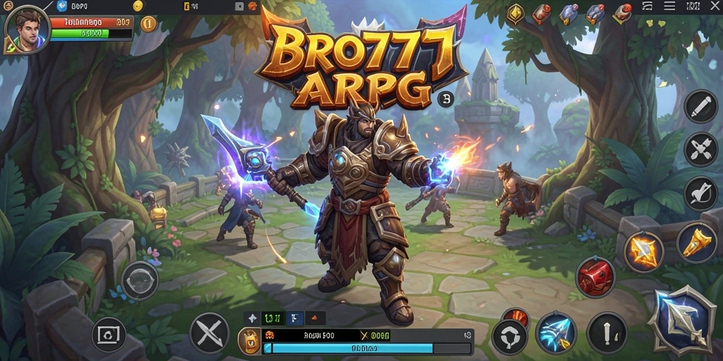 Gameplay BPO777 yang mengasyikkan dalam dunia ARPG.
