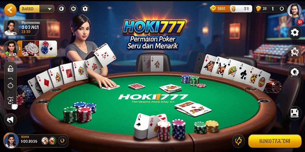 Tampilan gameplay HOKI777 yang menarik dan seru.
