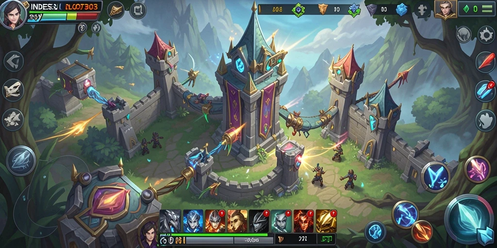 Tampilan gameplay seru dalam INDESLOT303 yang menantang strategi Anda.