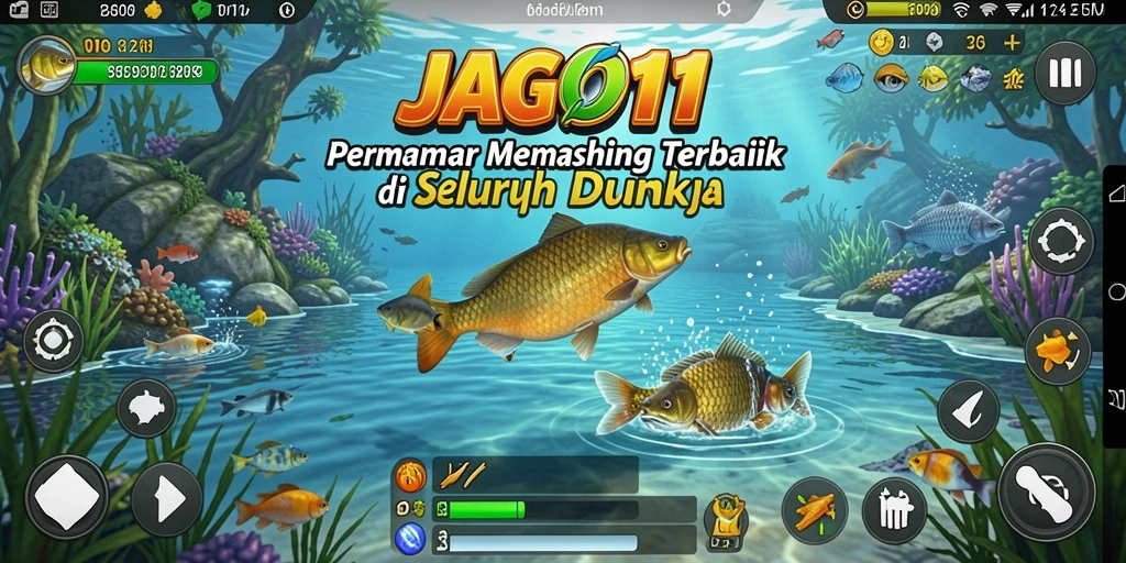 Tangkapan ikan yang menakjubkan dengan grafis yang menakjubkan di JAGO11.
