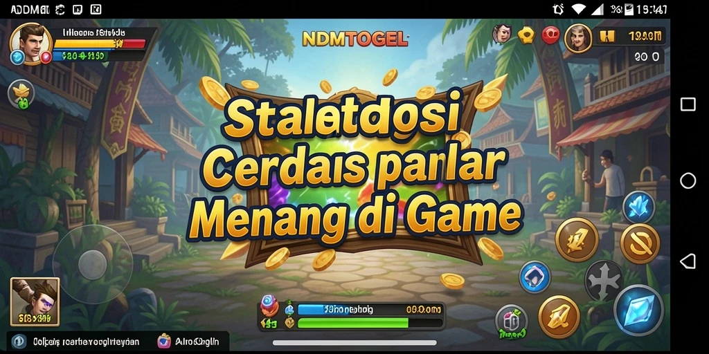 Tampilan gameplay NDMTOGEL yang menampilkan strategi mendalam dan keputusan cerdas.