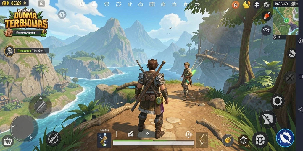 Tampilan gameplay OCE69 yang memukau dalam dunia terbuka.