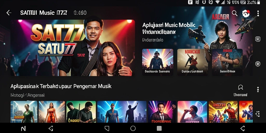 Tampilan gameplay SATU77 yang seru dan interaktif di dunia musik.