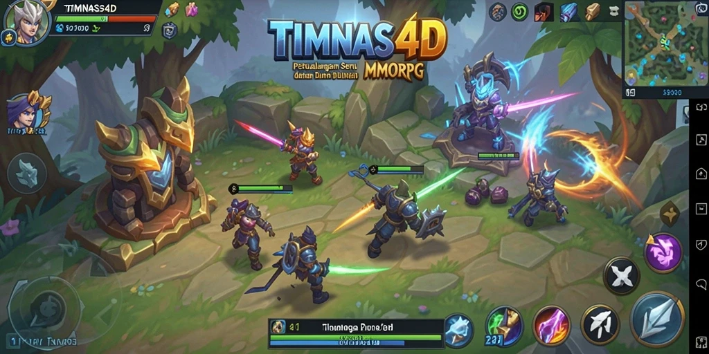Tampilan grafik indah dalam permainan TIMNAS4D yang memukau.