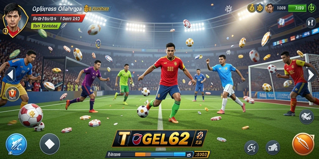 Screenshot gameplay menarik dari TOGEL62 yang menangkap semangat olahraga.