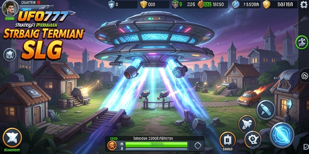 Screenshot UFO777 menunjukkan aksi seru dalam gameplay strategi SLG.