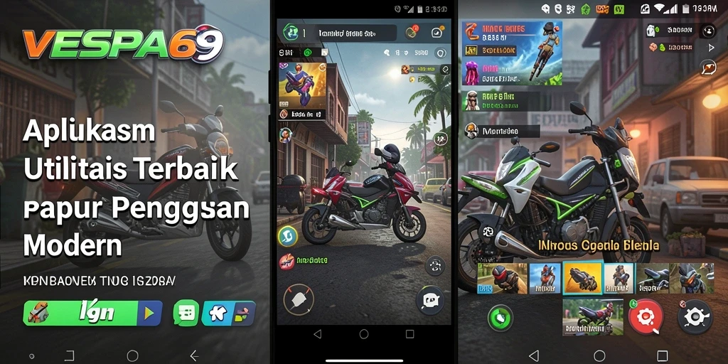 Tampilan screenshot VESPA69 yang mendemonstrasikan fitur catatan dan pengingat.